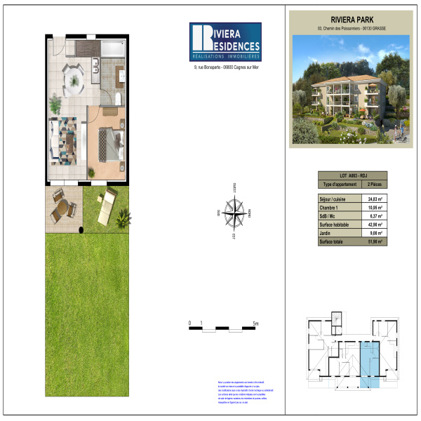 Programme neuf Appartement Grasse 06130